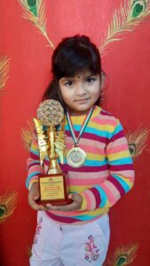 ইন্ডিয়াস মোস্ট ট্যালেন্টেড kids achievers award ছোট্ট ঐশানীর